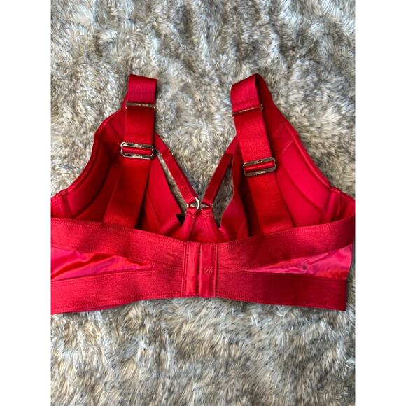 Honey Birdette GIA❤️ Red Gold Buckle Bra 32C - Picture 3 of 4